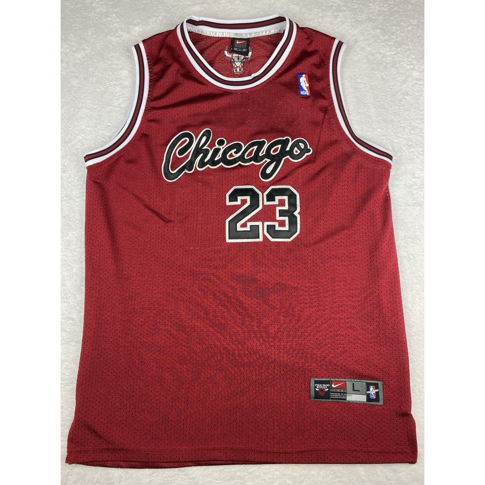 NIKE Vintage Authentic Michael Jordan Chicago Bulls Jersey Sz 50 Large